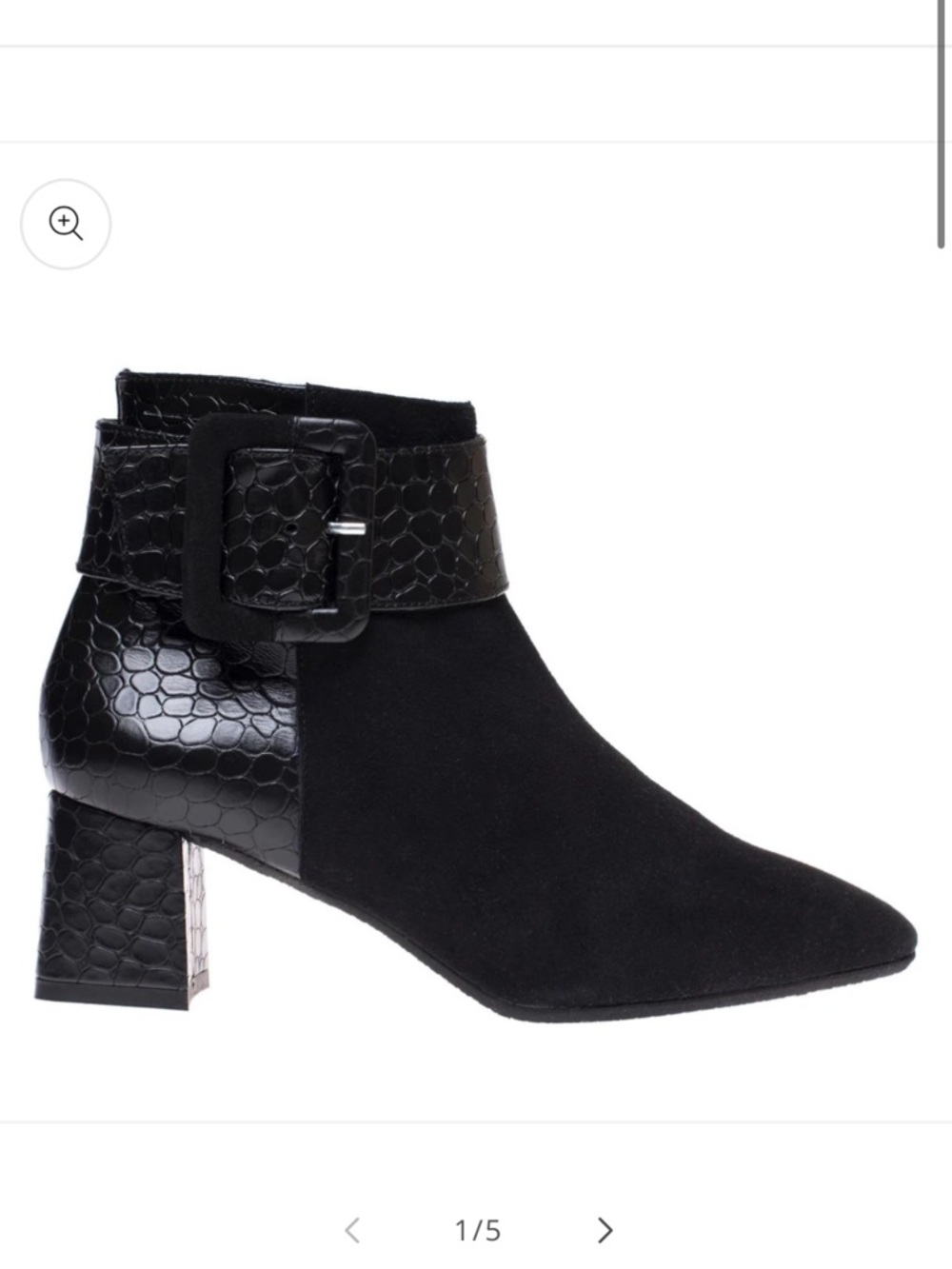 RON WHITE Linzi Onyx boots 40 9.5
